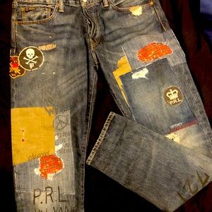 Ralph Lauren Polo 1967 Distressed Straight Leg Jean- NWT